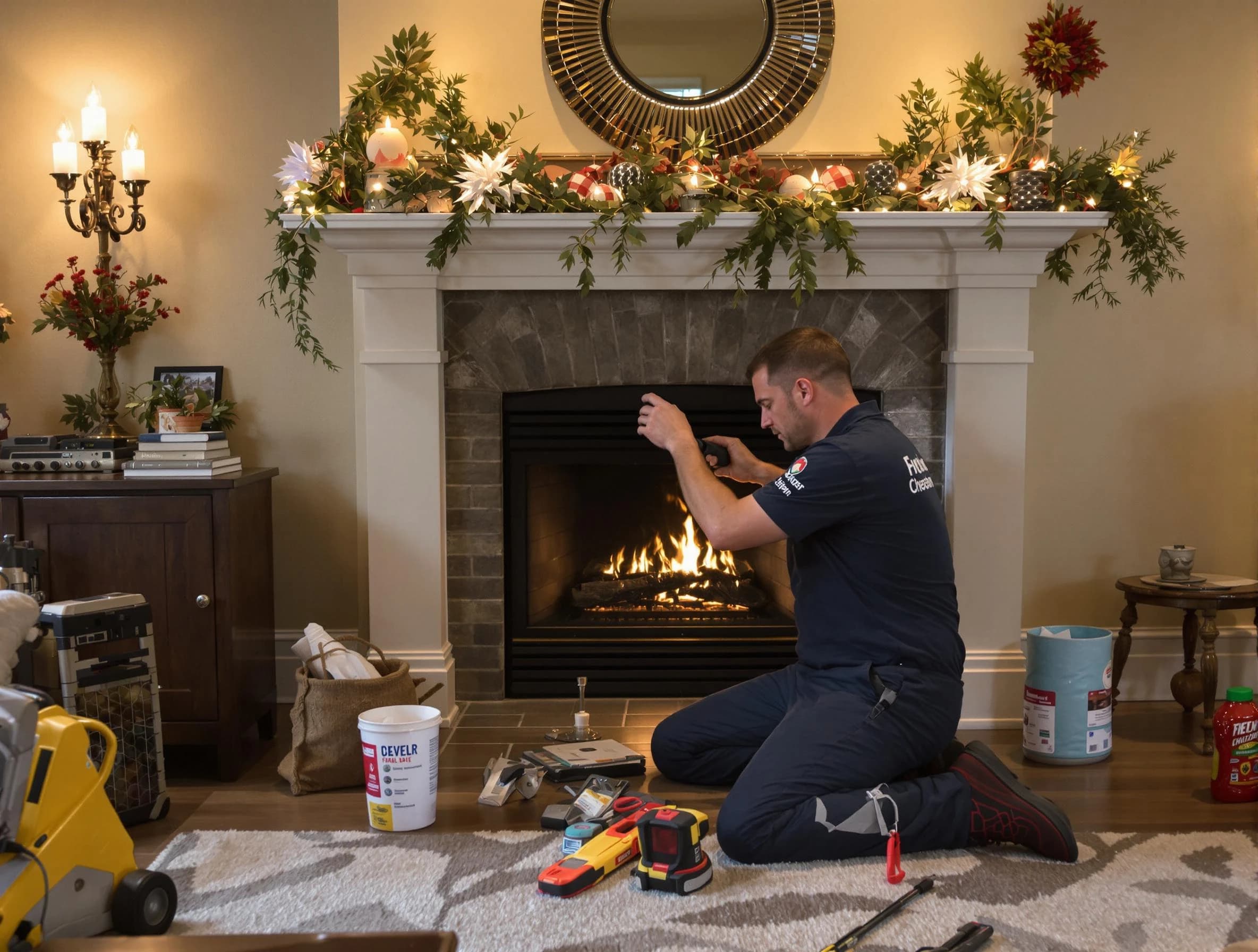 Stonecrest Chimney Sweep offering fireplace maintenance services in Stonecrest, GA