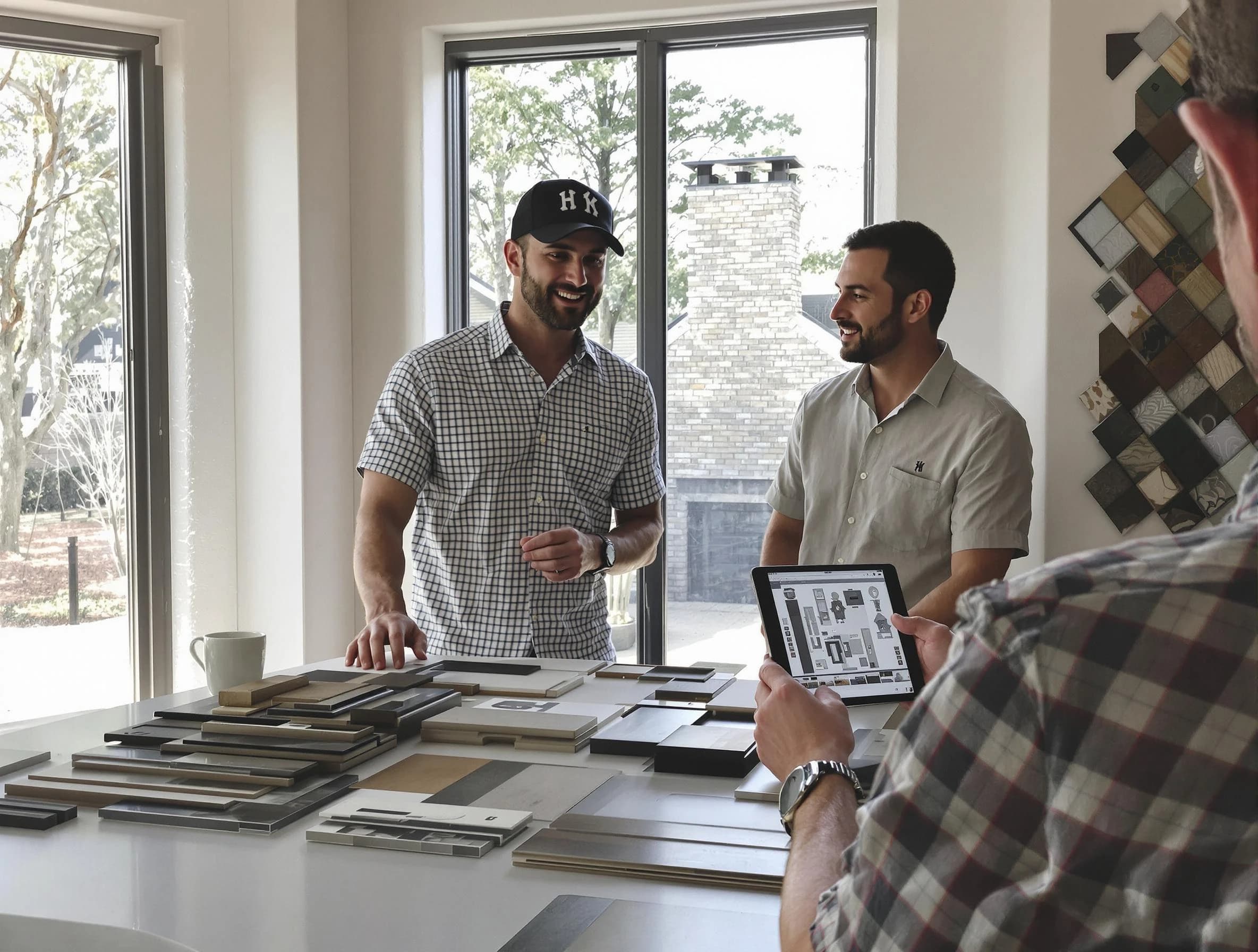 Stonecrest Chimney Sweep remodeling a chimney and fireplace in Stonecrest, GA