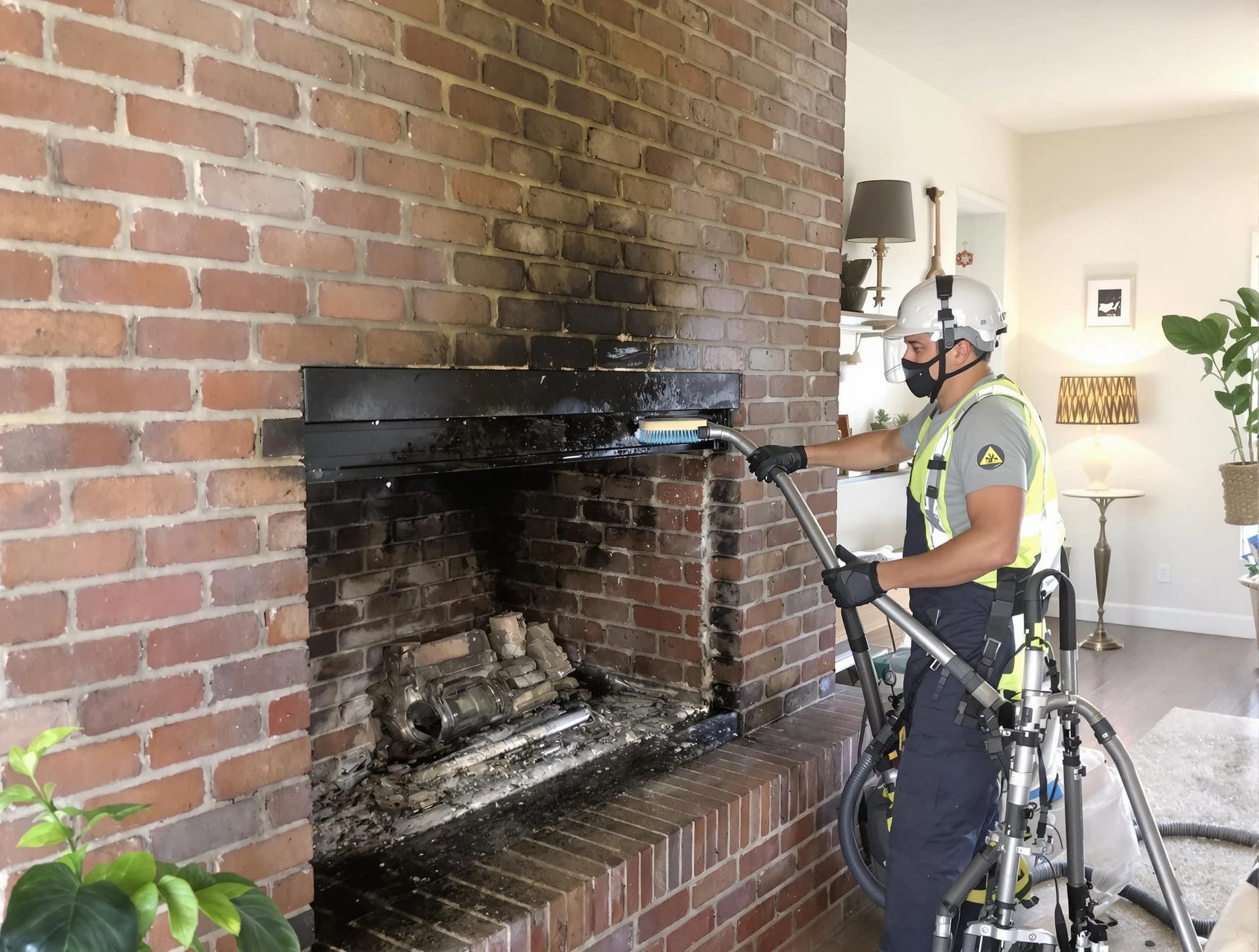 Stonecrest Chimney Sweep providing fireplace cleaning services in Stonecrest, GA